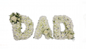 3 Letter - MUM or DAD Floral Setting